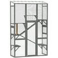 thumbnail image 1 of PawHut Catio Outdoor Cat Enclosure with 6 Jumping Platforms, Grey, 1 of 10