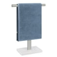 thumbnail image 1 of Soporte para toallas de mano BathAce en forma de T de acero inoxidable 304, 1 of 9