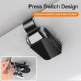 thumbnail image 4 of Car Storage Clips Sunglasses Holder Spectacle Case Storage Sun D5H8 Clip Q, 4 of 8