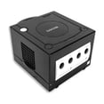 thumbnail image 4 of Nintendo GameCube Video Game Console Bundle, Jet Black with 2 Retrofam Controllers (Black & Silver) and Sonic Heroes Game (Refurbished), 4 of 6