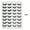 16 Pairs 16003, variant on False Eyelashes 30 Pairs Pack - Thick, Curly & Realistic Look Premium Synthetic Lashes, Reusable for Daily & Special Occasions