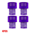thumbnail image 1 of 4 Pzas Reemplazo de Filtro para Dy*son V10 SV12 Repuestos de Aspiradora Lavables Accesorios de Filtro HEPA Limpieza Del Hogar Consumibles, 1 of 9