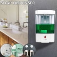 thumbnail image 3 of Jinsinto Wall Mounted Soap Dispenser,700ML Wall Mounted Infrared Sensor Automatic Soap Dispenser, 3 of 5