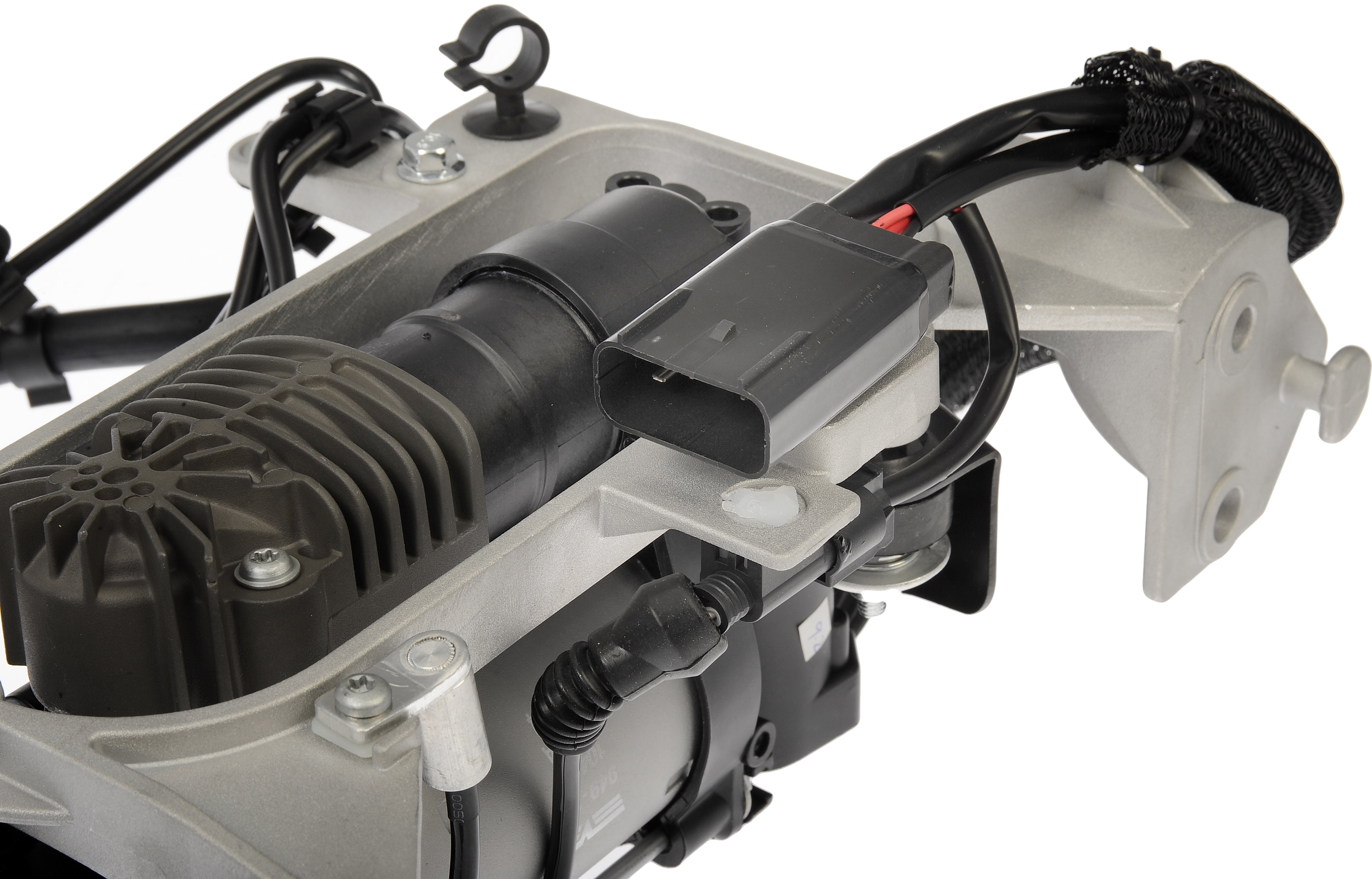 Dorman 949-356 Air Suspension Compressor for Specific Ram Models, Black; Silver