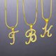 thumbnail image 2 of Collar de cadena de serpiente de oro con incrustaciones de circonita de cobre puro creativo con letras, cadena de clavícula de alta gama, 2 of 4