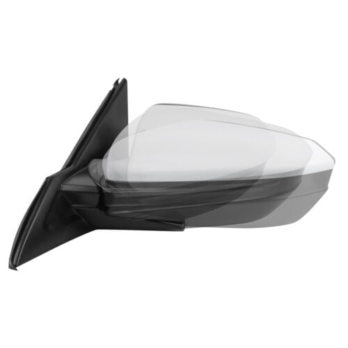 MOSTPLUS Driver Side Heated Power Glass Mirror for 2016-2019 Honda Civic Manual Fold