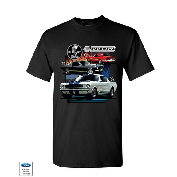 Tee Hunt Ford Mustang Shelby GT350 GT500 T-Shirt American Muscle Cars Mens Shirt