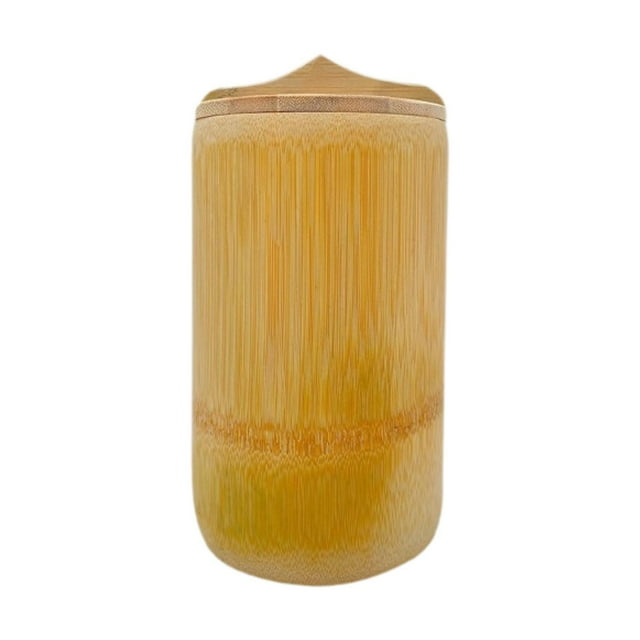 Almencla Seau en Bambou pour Riz Cuit à la Vapeur Conteneur Compact pour Restaurant Dîner Maison 14cmx22cm