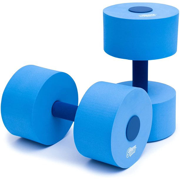 Sunlite Sports 2 Pieces Water Aerobic Exercise Dumbbell Foam Fitness Pool 