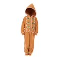 thumbnail image 3 of Disfraz de hombre de jengibre para niños Perfecl navideño L, 3 of 8
