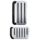 thumbnail image 3 of Juego de 2 almohadillas para pedales de coche perfecl antideslizantes Plata, 3 of 8