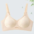 thumbnail image 2 of SMihono Womens Miniminzer Bras Anti Sagging Seamless Wireless High Support Bralette No Underwire Lightweight Full Coverage Bra Khaki L, 2 of 6
