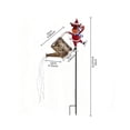 thumbnail image 4 of Christmas Solar Reindeer Watering Can Light, Colorful Cascading Garden Stake Lantern with Iron Vintage Design, Solar Waterproof Holiday Yard Light for Lawn, Pathway, Flower Bed, Patio and Porch, 4 of 9