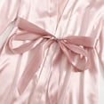 thumbnail image 5 of Clearance Satin Silk Pajamas Women Nightdress Lingerie Robes Underwear Sleepwear Sexy, 5 of 7