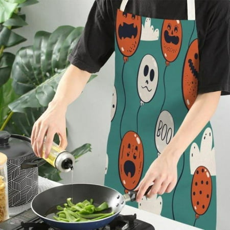 

Cooking Apron Delicate Durable Premium Apron with Adjustable Leather Straps Multiple Styles (1 Piece) A
