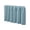 Blue, variant on Summercome Kitchen Curtain 20 Inches Length Rod Pocket Blackout Curtain Tiers for Bathroom Short Curtain Drape Window Treatment Valance for Bay Windows, 2 Panels, W39 x L27.5 inch, Black