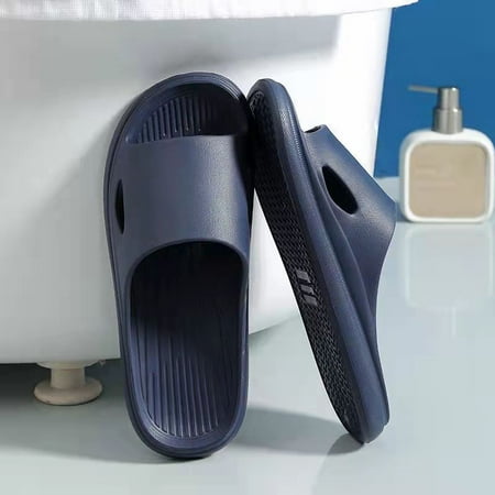 

Internet Celebrous Same Style Indoor Household Flooring Soft Bottom Slippers Women‘ Simple Glitch Low Price Men‘s Sandals and Slippers