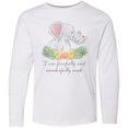 thumbnail image 3 of Inktastic I am Fearfully and Wonderfully Made Cute Elephants Long Sleeve Youth T-Shirt, 3 of 5