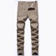 thumbnail image 1 of Pantalones largos a rayas para hombre, pantalones de traje ajustados y elásticos, pantalones casuales, pantalones para hombre, 1 of 5