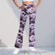 thumbnail image 1 of Pantalones largos con estampado de camuflaje para niñas, forro polar cálido, leggings casuales ligeramente acampanados, traje para niñas de 5 a 16 años., 1 of 6