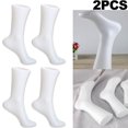 thumbnail image 2 of 4 Uds Molde para Calcetines Pie Cortos Multiusos Accesorios Modelo Suministros Bricolaje El Blanco, 2 of 7