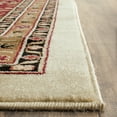 thumbnail image 3 of SAFAVIEH Lyndhurst Isadora Traditional Bordered Area Rug, Ivory/Red, 9' x 12', 3 of 7