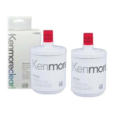 

Kenmore 9890 Refrigerator Water Filter 2Pack