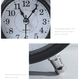 thumbnail image 4 of Despertador Reloj digital Estudiante Campana de metal Despertador digital con pequeño despertador (Verde JAMW Sencillez, 4 of 5