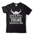 thumbnail image 2 of Mens Always Be A Viking T-Shirt Viking Warrior Tee Norse Nordic Mythology Shirt Viking Gifts (Large Military Green), 2 of 6
