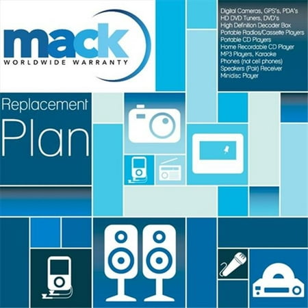Mack Warranty 1143 1 Year Consumer Electronics 1 Time Replacement Plan Warranty Under 300