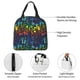 thumbnail image 4 of Easygdp Magical Mushrooms and Flowers Bolsa Térmica Premium - Tela Oxford Impermeable, Gran Capacidad, Bolsillo Frontal, Unisex para Trabajo, Escuela, Actividades al Aire Libre y Picnics, 4 of 8