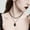 04 Black 5350, variant on Simple Personality Exaggerated Style Snake Bone Necklace