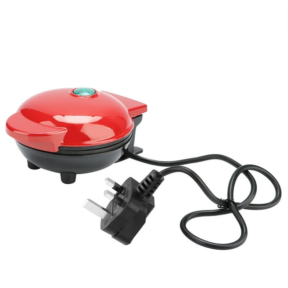 ZOUSSIQI Household Mini Waffle Maker Electric Pancake Cake Making Machine Baking ToolsUK Plug 220-240V JU316-5477