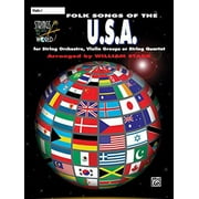 Strings Around the World -- Folk Songs of the U.S.A.: Violin 1