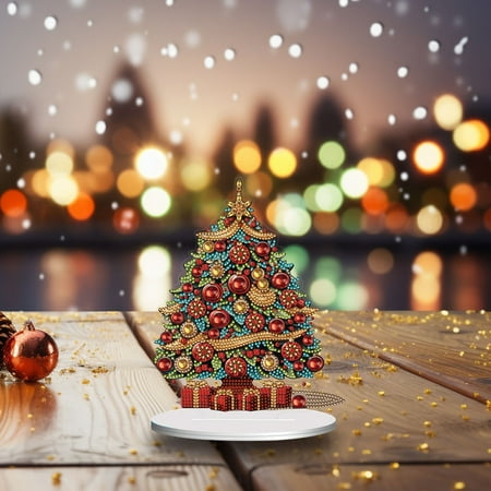 

Painting Christmas Tree Desktop Ornaments D Desktop Christmas Decorations Christmas Tree DIY Kits For Home Vintage Ornament Set Vintage Christmas Ornament Strength Ornament Special Christmas Ornament