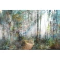 thumbnail image 2 of Roozbeh 32x23 Black Ornate Wood Framed with Double Matting Museum Art Print Titled - Inspiration on Point, 2 of 4