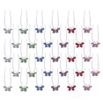 thumbnail image 1 of Miangastore 30PCS U Shaped Rhinestone Hair Sticks for Wedding Party Assorted Color金属和水钻材质, 1 of 8