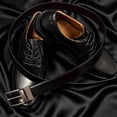 thumbnail image 5 of Fianmy Men's Reversible Belt 1 Piece, 1 3/8" Leather Dress Casual Belt for Men, Trim to Fit for Elegant Style, 5 of 7