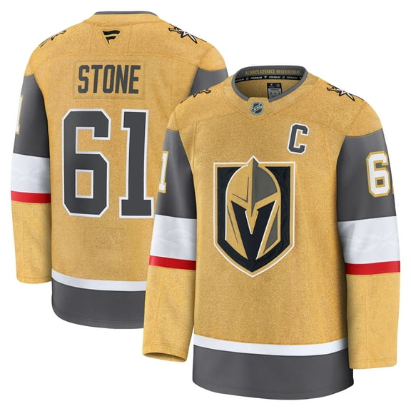 Men's Fanatics Mark Stone Gold Vegas Golden Knights Home Premium Jersey