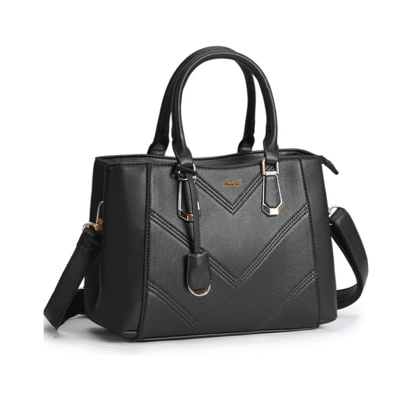 Bolso Tote Para Mujer En Pu Para Laptop 15.6 Pulgadas Lab.G Negro