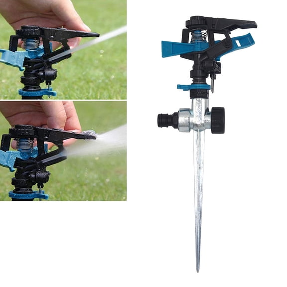 Impulse Rotating Garden Sprinkler System for Efficient Watering and Irrigation