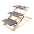 thumbnail image 1 of Dog Ladder Ramp,Pet Step Ladder 2 Foldable Dog Ladder Pet Stairfor Car True Excellence, 1 of 9