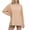 Beige [Mix & Save More] [Summer Savings], variant on Women's Oversized Long Sleeve Workout Tshirts with Side Slit Fall Fashion Gym Casual Basic Tops Style Loose Tees for Daily Fitness | CSEONE,Army Green L