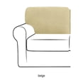 thumbnail image 2 of Xingzhi Wide Application Couch Back Cushion Covers Elastic And Stretchy Non-slip And Fasten Polyester Beige, 2 of 6