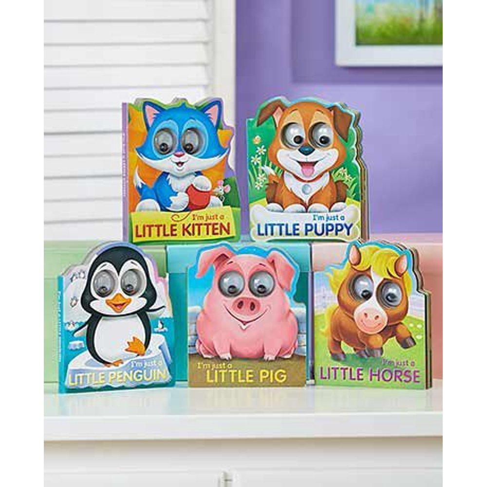 Set of 5 Googly Eyes Board Books