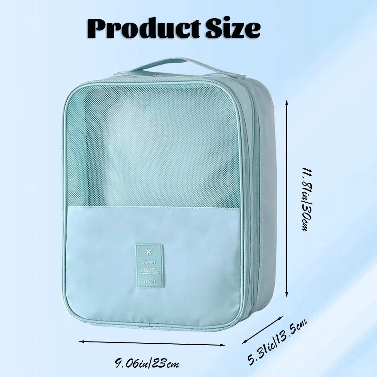 6 PCS Travel Shoe Bag Travel Waterproof Shoe Bag Portable Shoes Bags for Three Pairs of Shoes for Daily Travels, Suitcase (Multiple Colors)