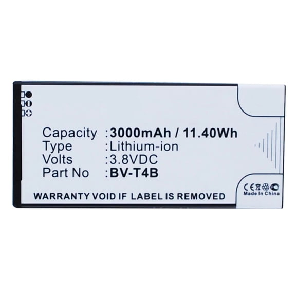 Batteries N Accessories BNA-WB-P3445 Cell Phone Battery - Li-Pol, 3.8V, 3000 mAh, Ultra High Capacity Battery - Replacement for Nokia BV-T4B Battery