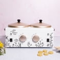 thumbnail image 4 of Honeycomb Wax Co. Pro Double Wax Warmer, Honey Pot, 2Lb, 4 of 5