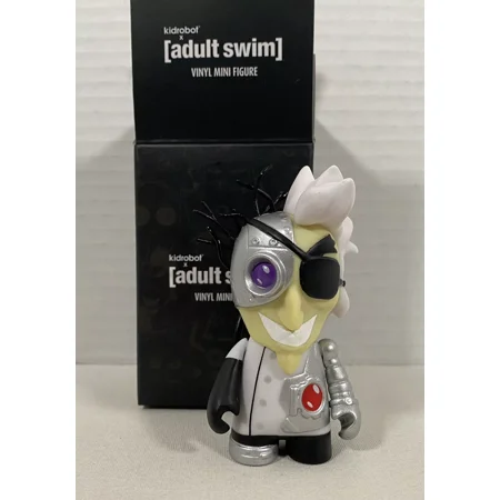 Kid Robot - Adult Swim Robot Chicken CYBORG SCIENTIST 3.5" Mini Figure