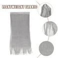 thumbnail image 3 of unbranded Chal Decorativo Plateado Para Mujer Para Uso Diario Y Ocasiones Especiales Con Transpirable, 3 of 6